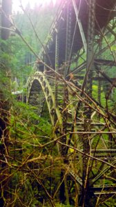 The Fairfax Bridge from the side