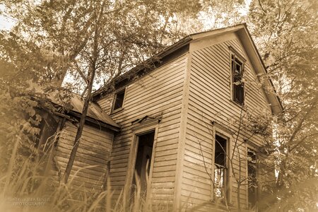 Wood rural antique