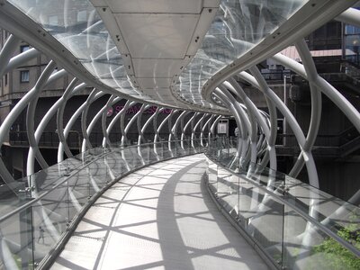 Glass steel passage photo