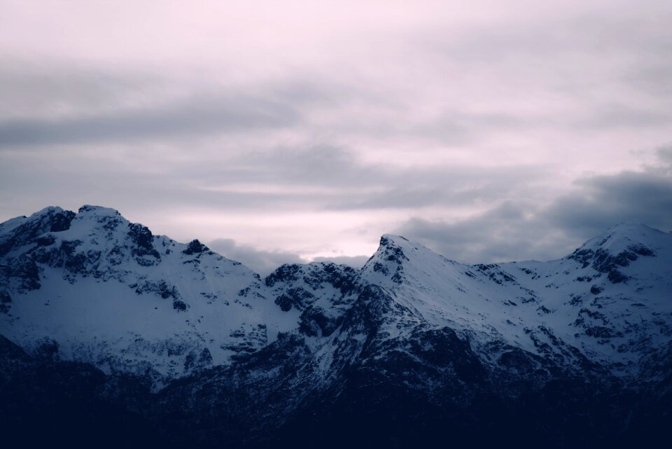 Summit sky clouds photo