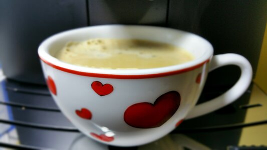 Cup valentine's day heart photo