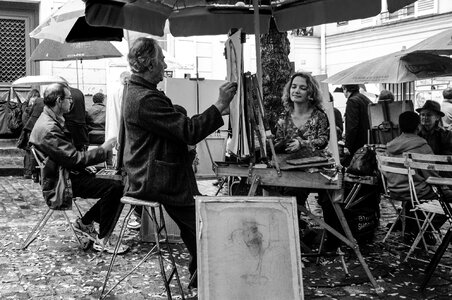 Paris artists painter