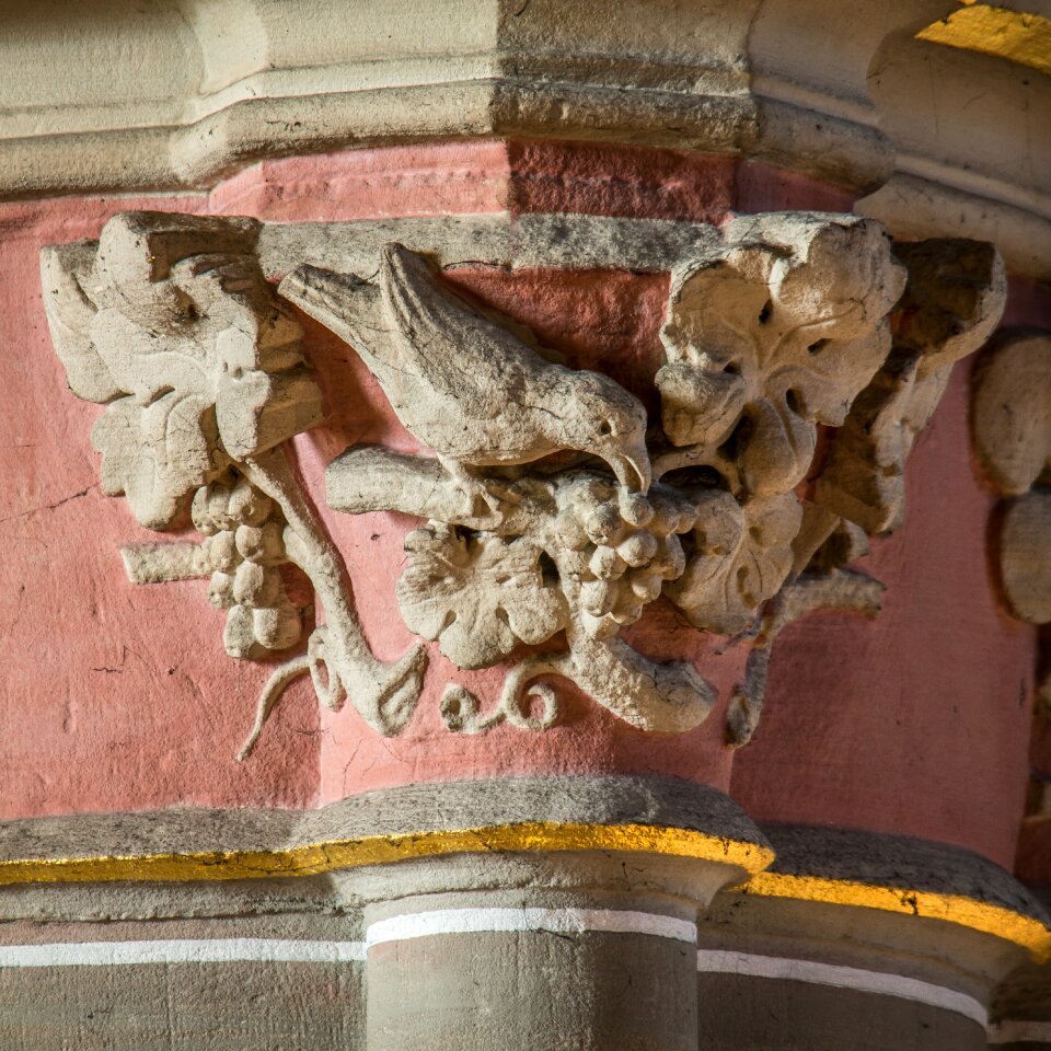 Grapes church ornament