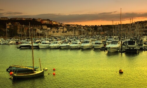 Town water harbour photo