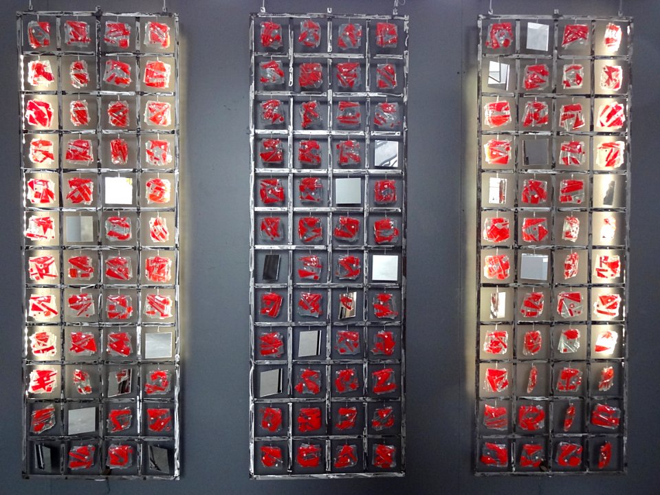 "Eclats de vie", de Véronique Delplanque. Exposition "Jardins secrets", Cité Nature, Arras.