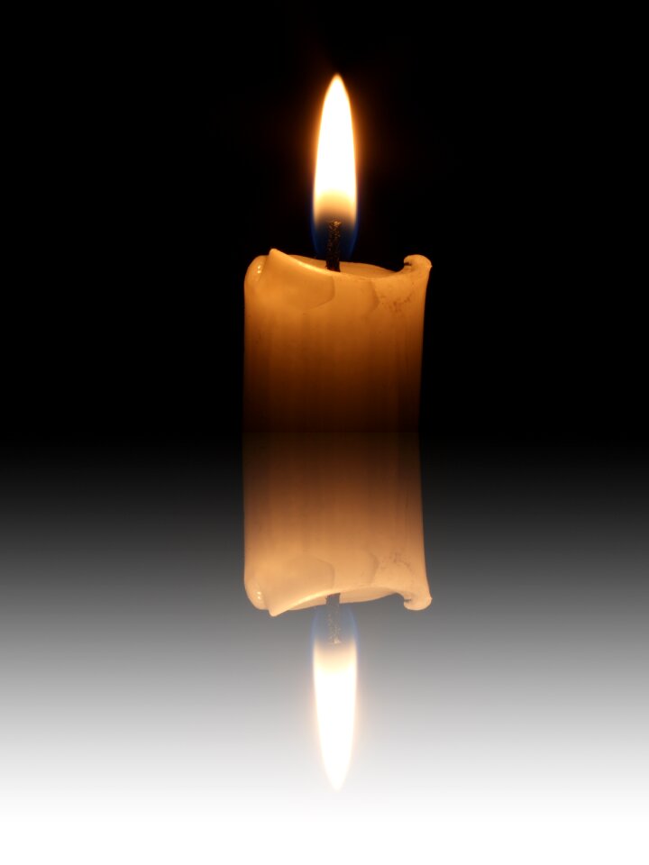 Candlelight flame mood