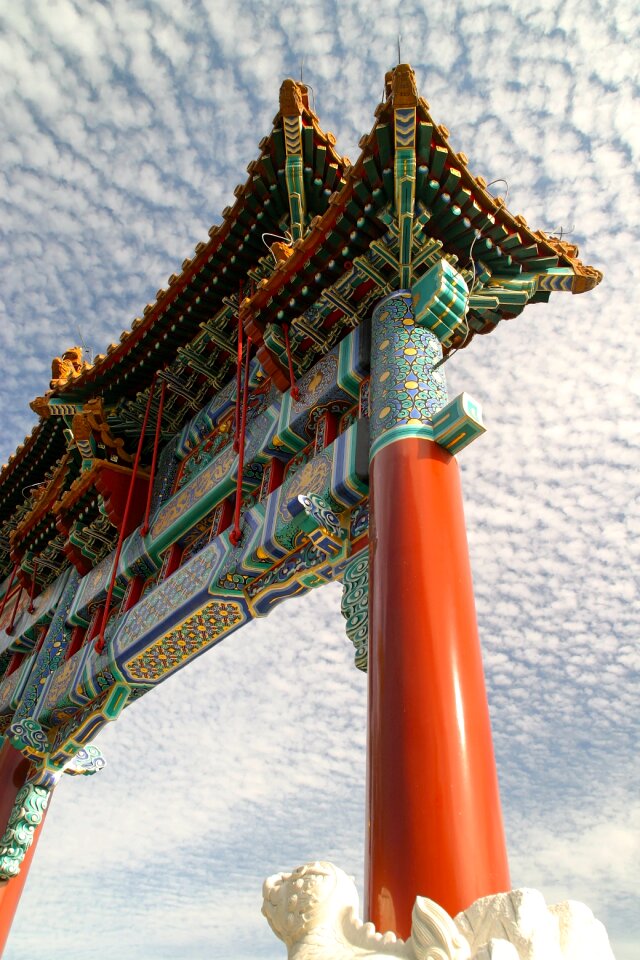 Roof architecture monastery