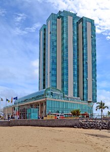 Canary islands building modern