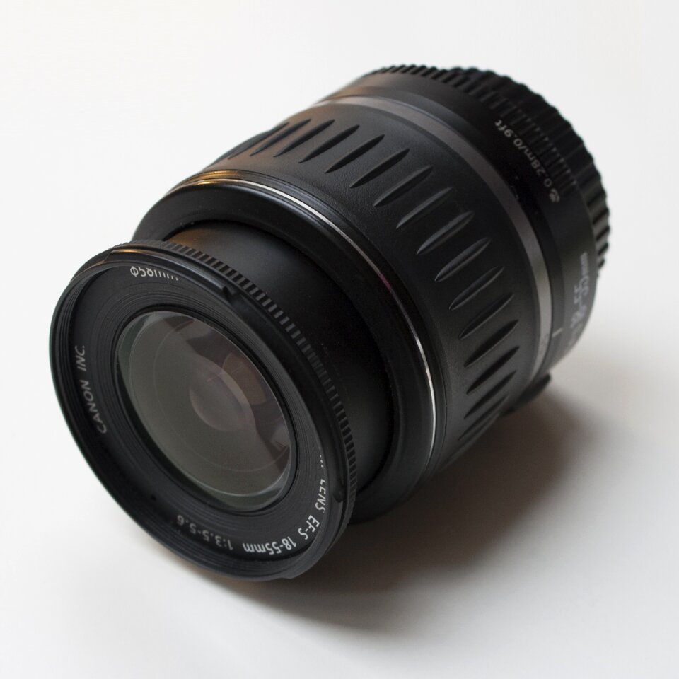 Lens canon camera