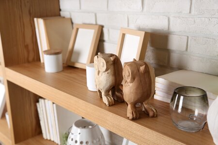 Bookcase props interior