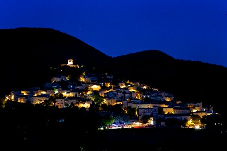 Mirmande de nuit