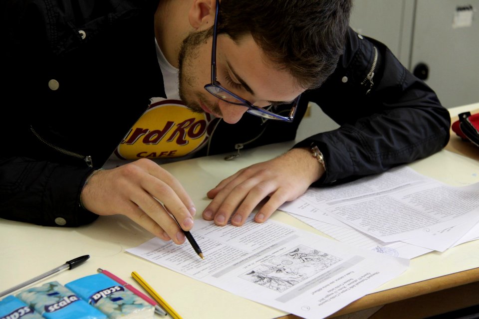 13 maggio 2015, Roma. Fase finale delle Olimpiadi di Lingue e civiltà classiche.