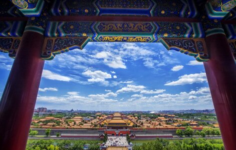 The scenery tourism cloud