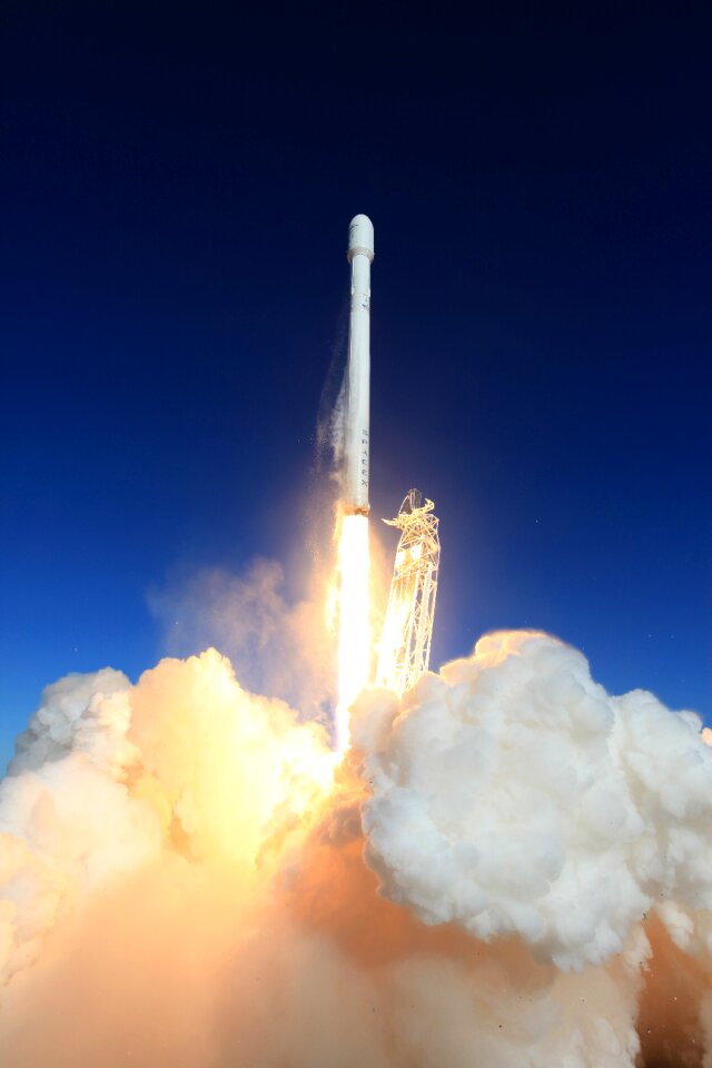 Launch flames propulsion