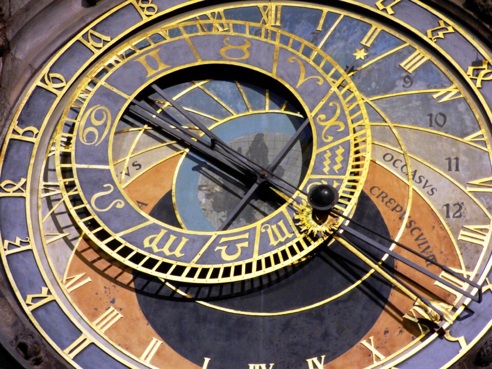 Time indicating monument czech republic