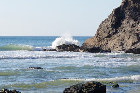 Sea coast wave photo