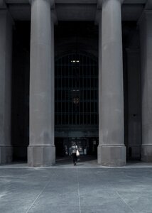 Columns work office