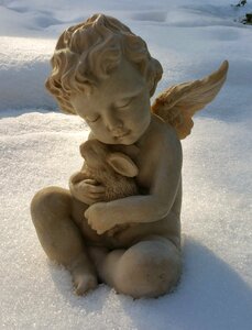 Figure sad consolation