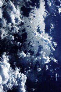 Window ocean clouds