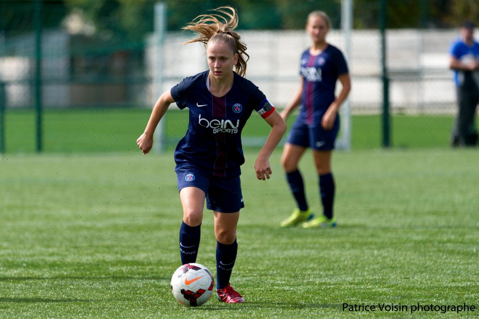 Football feminin U19 Paris Saint Germain vs FC metz-5-0