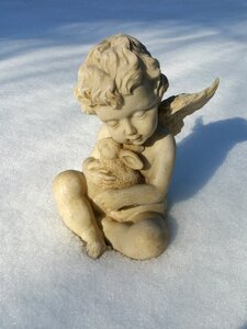 Figure sad consolation