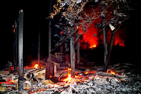 Bario Bush Fire Casualty #1