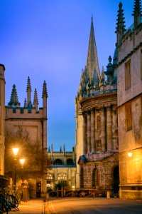 Bodleian library, Radcliffe Camera, University Church of St Mary the Virgin, All Souls College photo