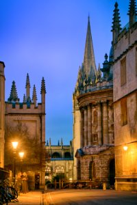 Bodleian library, Radcliffe Camera, University Church of St Mary the Virgin, All Souls College