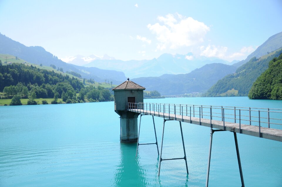 Summer nature landscape