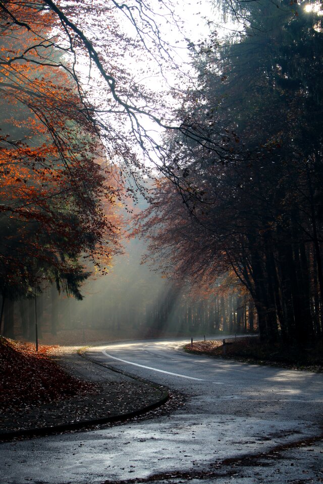 Mood road empty