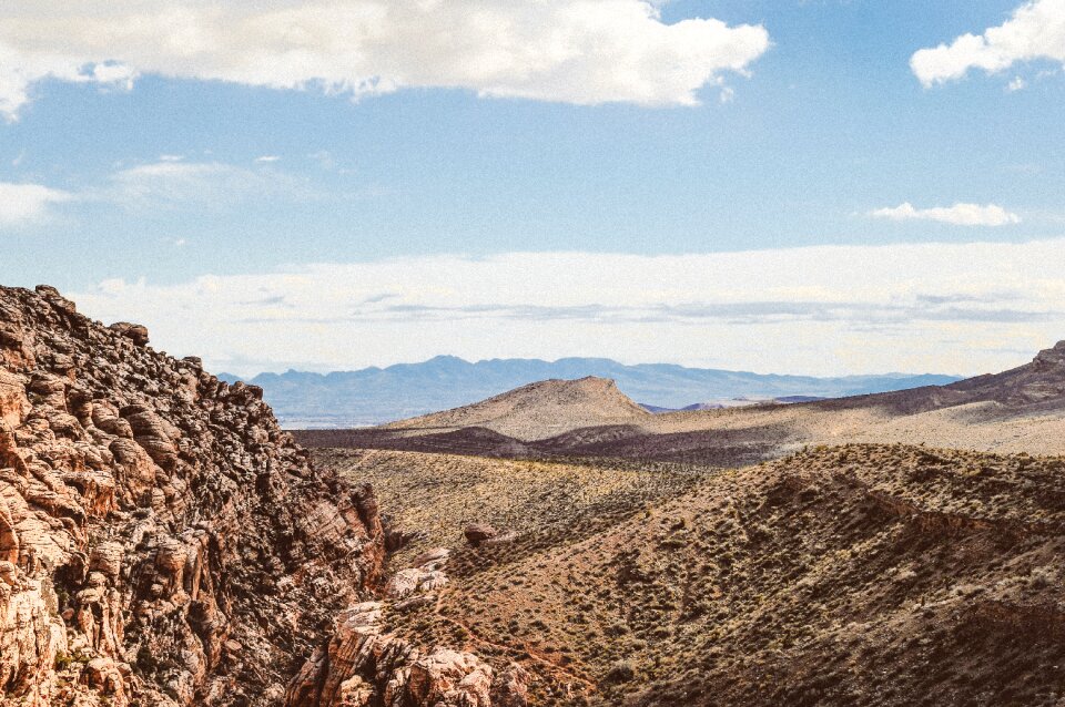 Desert nature landscape