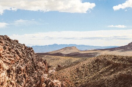 Desert nature landscape