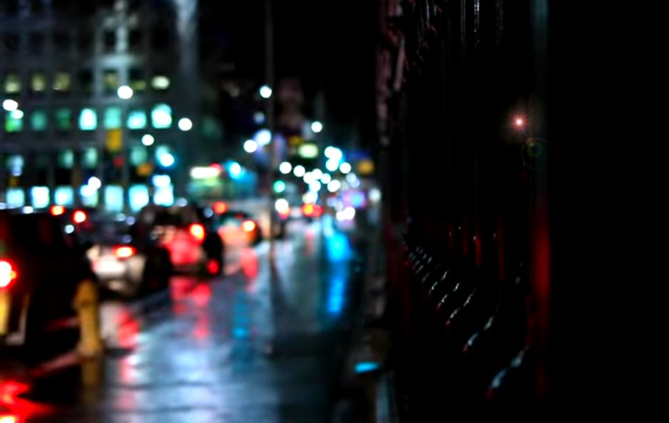 Bokeh lights Toronto