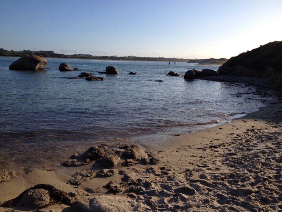 Kernic cove bay sea rock photo