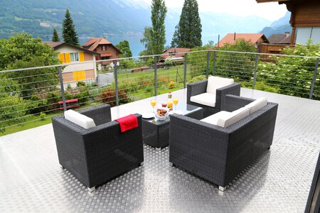 Balcony terrace design photo