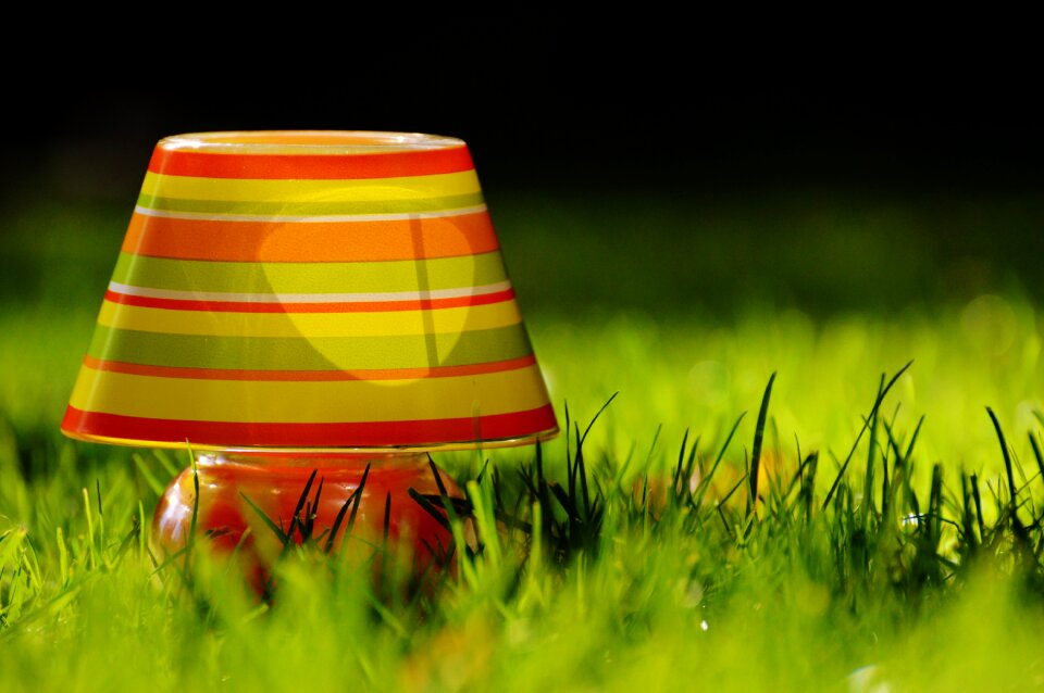 Summer colors lampshade mood