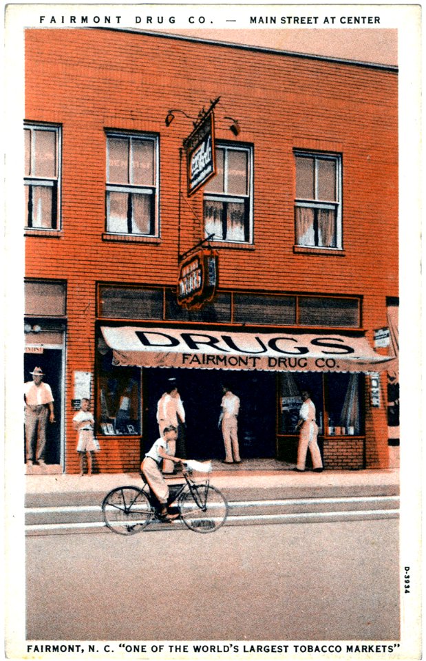 Fairmont Drug Co. -- Main Street at Center