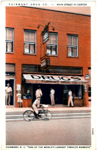 Fairmont Drug Co. -- Main Street at Center photo