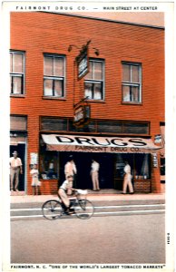 Fairmont Drug Co. -- Main Street at Center