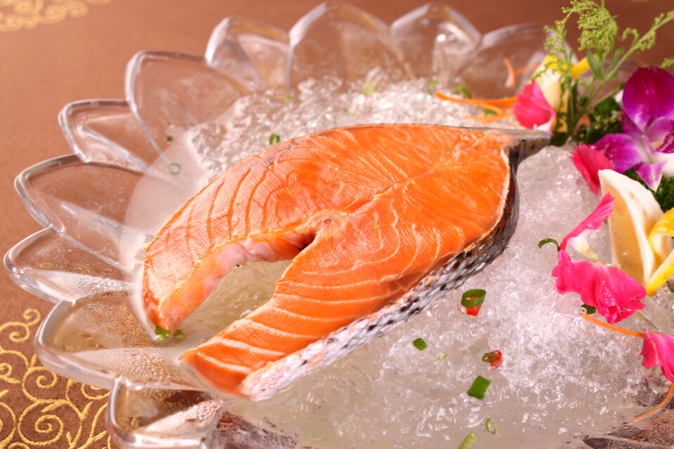 Salmon food gourmet