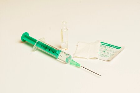 Ampoule fiole swab photo