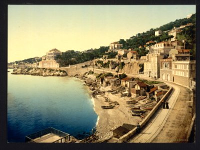 Corniche Road, I, Marseilles, France.