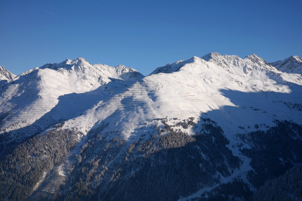 Snow landscape wintry