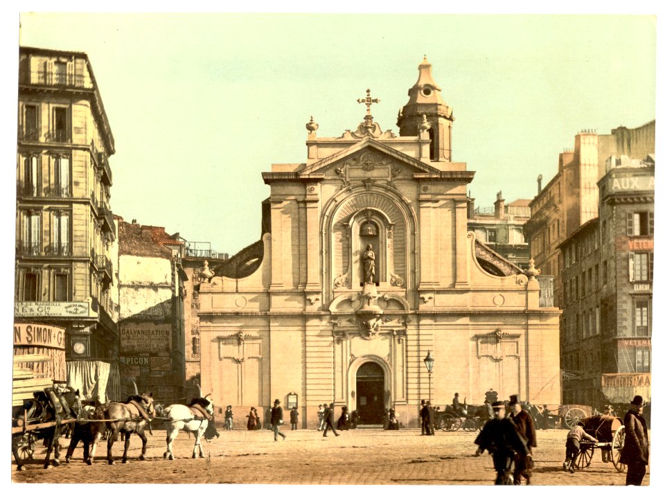 Church, Saint-Ferréol les Augustins, Marseille, France