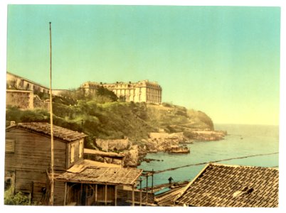 Chateau du Pharo, Old Harbor (Vieux Port), Marseilles, France.
