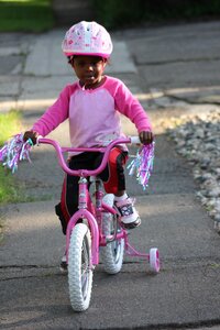 Child bicycle african