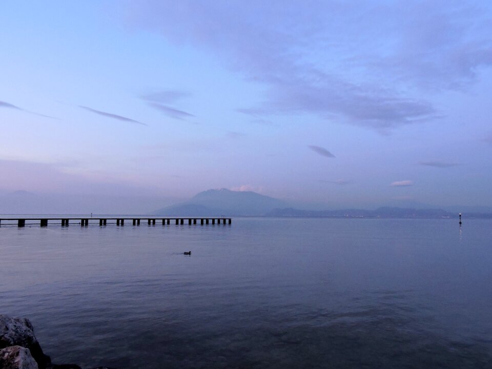 Italy lake garda sky
