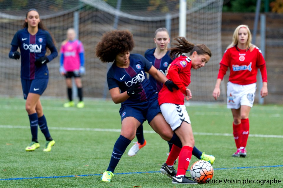Championnat National Féminin U19 Paris SG vs Stade Reims-4-0