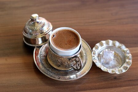 Turkish cup drink photo