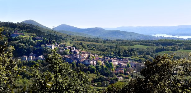 Mirmande et le Rhône
